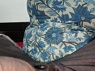 putting something in stepsister's mouth in bedroom