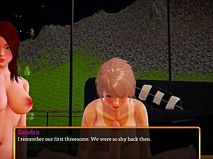 My new family explores group riding and deepthroat