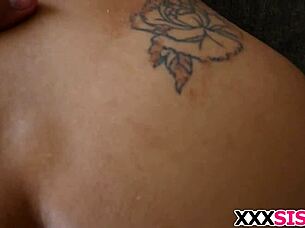 Magical anal pounding with stepsis Jade Jantzen's big ass!