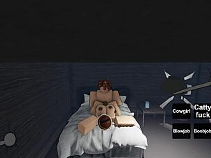 Busty English Queen Feels Intense Pleasure Fucking Roblox Noob