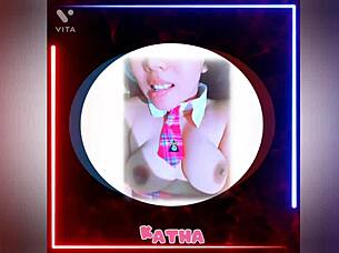 Boldly naked in uncle's house, teasing myself