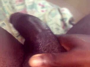 Huge Thick Black Dick Guy Creams Throat Toy Sneak Peak