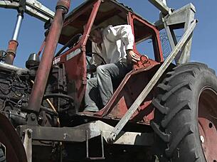 Hey, Sandra Romain is fucking outdoors with her big tits bouncing!