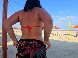 Bold Beach Action: Sun, Sea, And Pussy Fire, Giving It To Everyone