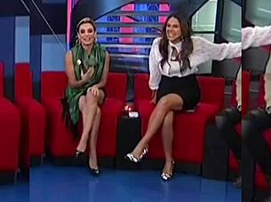 I accidentally saw Paola Rojas' upskirt and couldn't look away