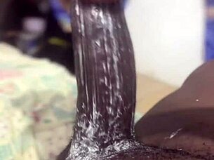 Huge Thick Black Dick Guy Creams Throat Toy Sneak Peak