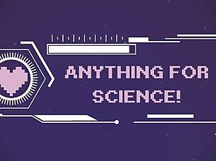 ill do anything for science with fuck machine and bondage