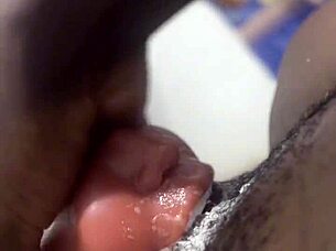 Huge Thick Black Dick Guy Creams Throat Toy Sneak Peak