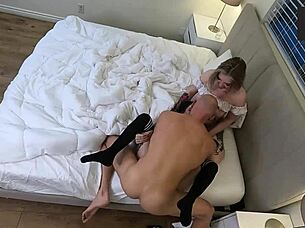 Pt 2 Voyeur Spy Cam View Super Spitty Soaker Sluts Tattooed Throated & Stuffed