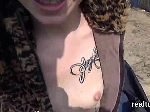 Czech Teen Seduced in Mall, Poked in POV