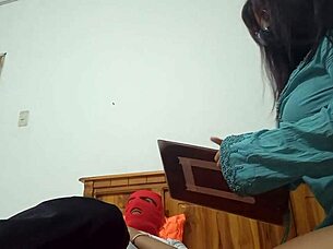 My husband works hard after hours