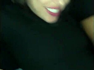 Adriana Chechik and Kissa Sins oral sex in car