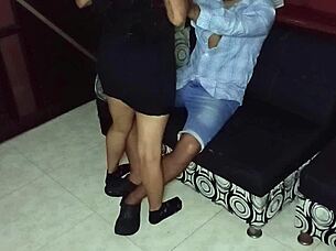 Seduction of my professor in the dorm, I had to record it