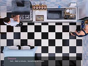 stepsisters best friend giving me a risky blowjob