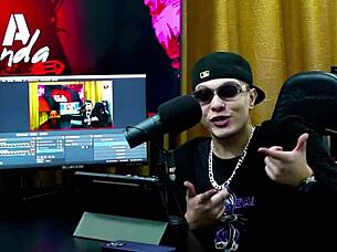 geisy dk shows off her beautiful back tattoo and commands ruan to put her on all fours for outdoor sex