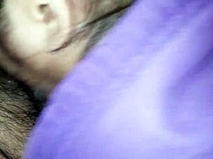 Emotional moment with girlfriend sucking cock passionately