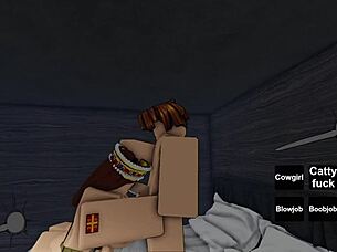 Busty English Queen Feels Intense Pleasure Fucking Roblox Noob
