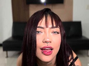 Sexy 18year old Aradia dances then fucks anal only with toys and moaning.