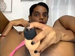 I'm So Hot I Break My Ass with a Huge Dildo