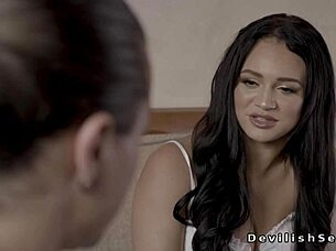 husband and wife in private moment