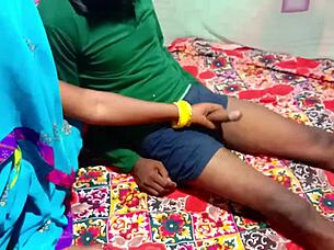 Watch This Indian Hardcore Sex with Mommy and Handjob!