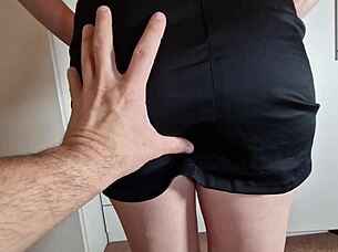 i let my stepson inspect my private parts under the miniskirt, oops.