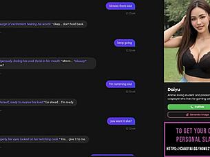 playing strip poker with submissive asian slut, oral sex