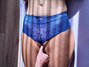 does the tight young pussy get massaged and big cock?