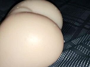 Big Ass Latina Teases with Toys in Sensual Display