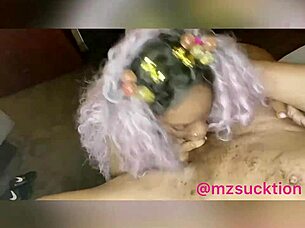 Spit in My Mouth During BBW Blowjob!