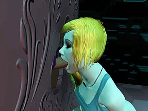 WBP056 Naughty Glory Hole Bitches 3 Feel Intense Arousal and Desire in Interracial Cumshot Scenes