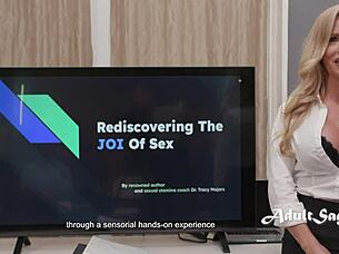 Hands on sex workshop with rough banging and gangbang