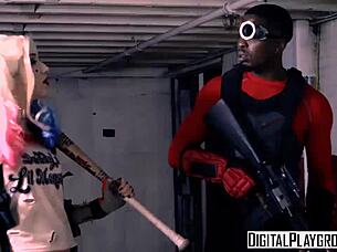 Skinny Petite Teen Aria Alexander In Suicide Squad Xxx Parody Gets Wet Pussy Cum