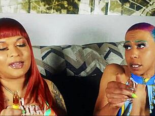 Sipnplay show with ebony, indian, and latina performers