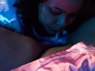 Bbw Lesbian Foot Worship And Pussy Eating Session