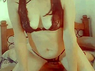 Lady gives delicious reverse cowgirl after masturbation