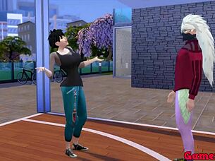 hinata says madara plays with videl and something unexpected happens with lots of cum