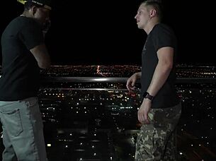 mini stallion rides rome major's big black cock