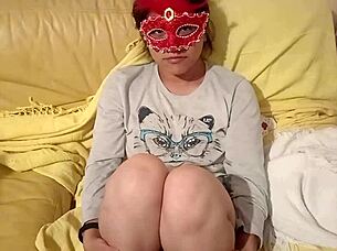 Latina fondles tits in front of stepbrother, gets hard missionary fuck