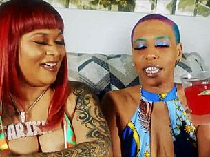 Sipnplay show with ebony, indian, and latina performers