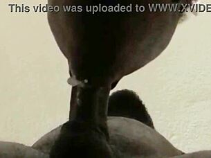 he kept cumming on my ass while i sucked and swallowed the big load in pov