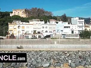 Cute Twink Gets Tight Ass Pounded by Trainer’s Hard Cock