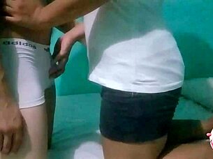 they asked me to watch my cute neighbor, and i couldn't resist...