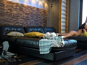 Heart racing as old man bangs his young stepdaughter