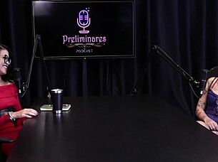 Best Moments Of Annie Clementine In Preliminares Podcast With Bia Hot - Part 3.