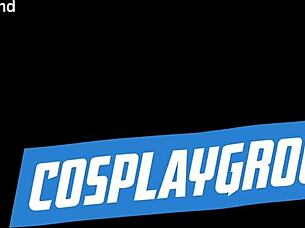 jade kush in chun li cosplay teases with big cocks