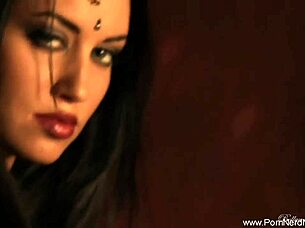 Indian woman looks lovely in exotic setting