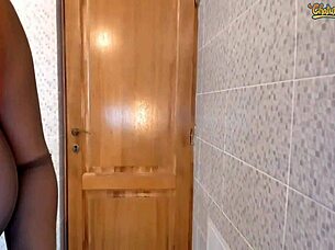 Redhead Bigtits Playing With Dildo