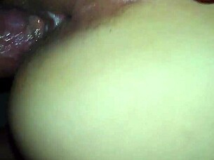 she enjoys it a lot with her tattooed amateur partner