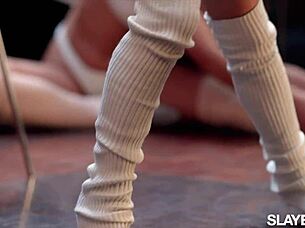 Can you believe these ballerinas in a 5-girl orgy?